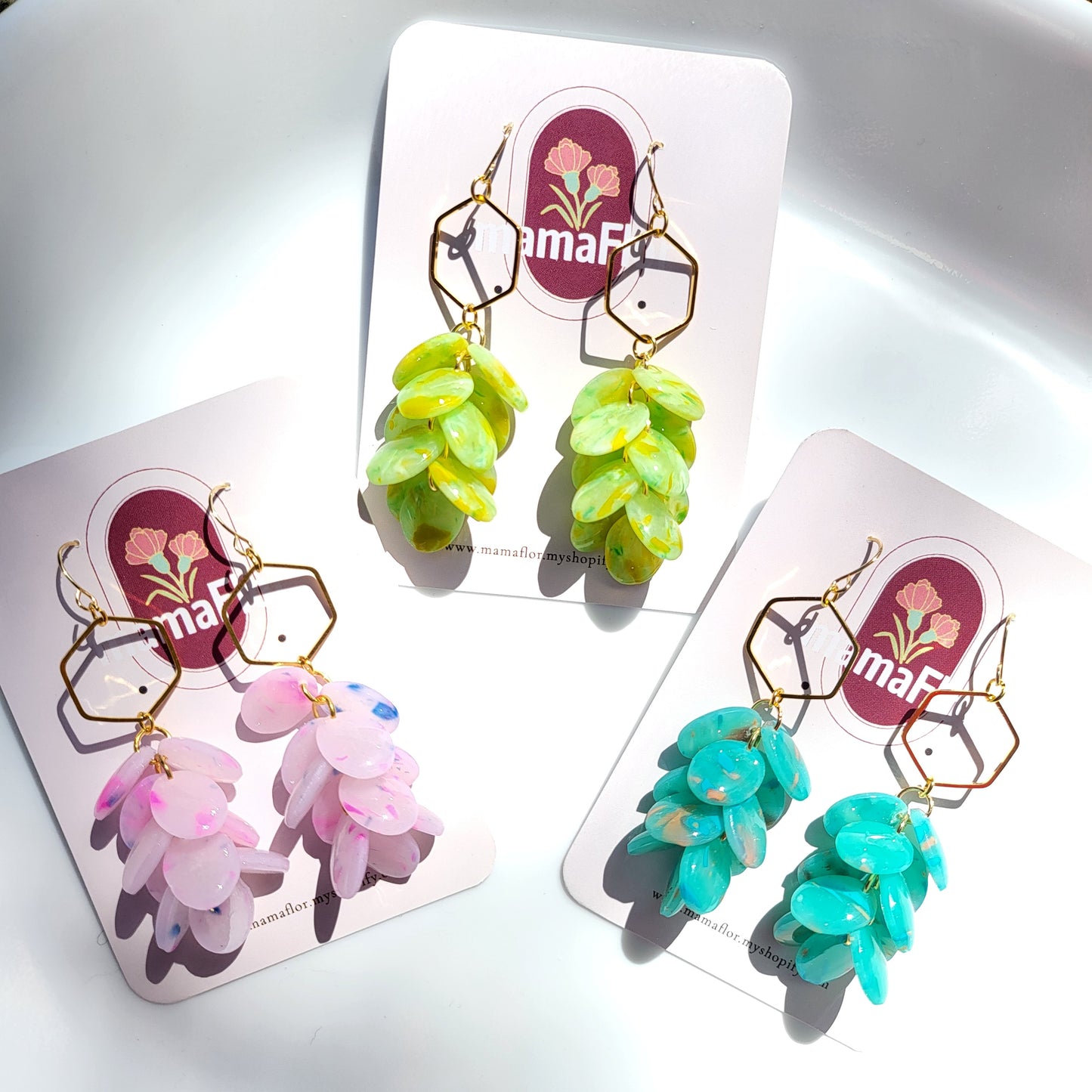 Ada Earrings - long version