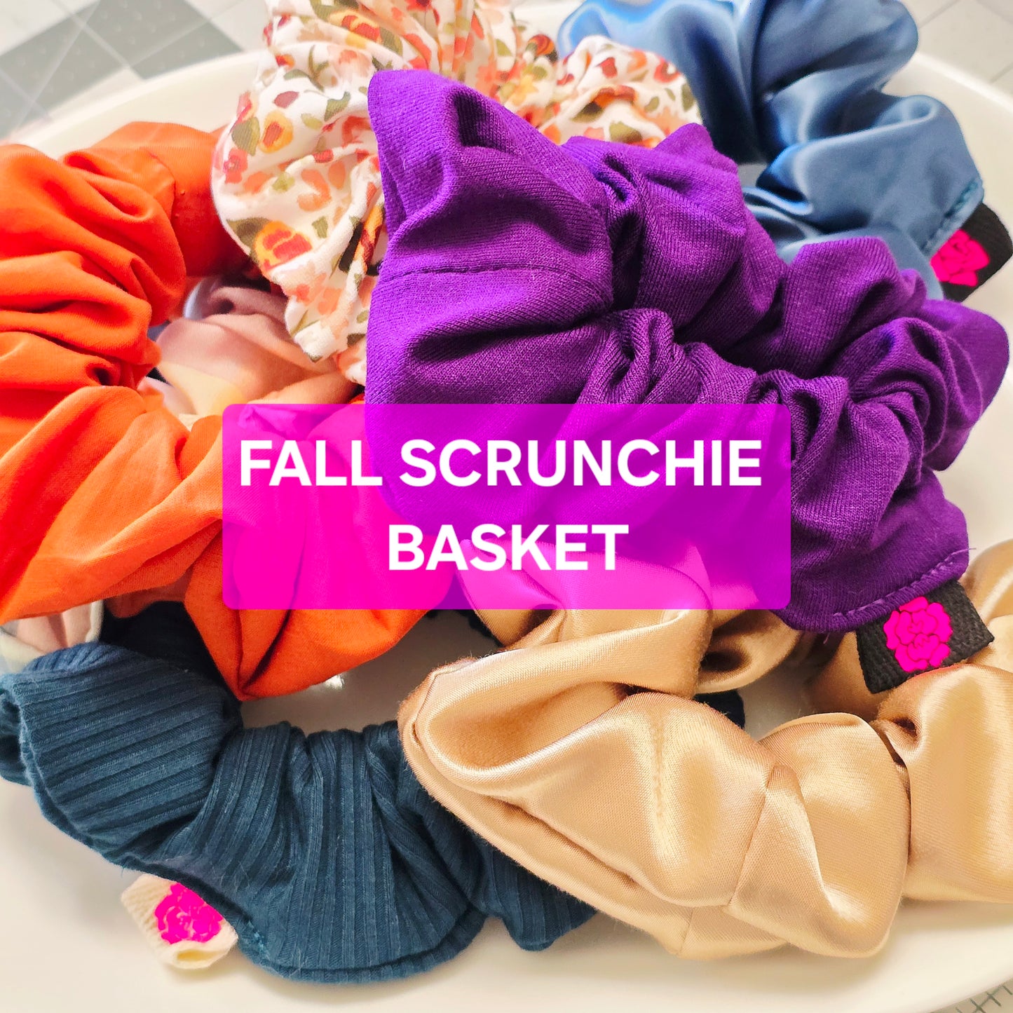 Fall Scrunchie Basket - TikTok LIVE Only