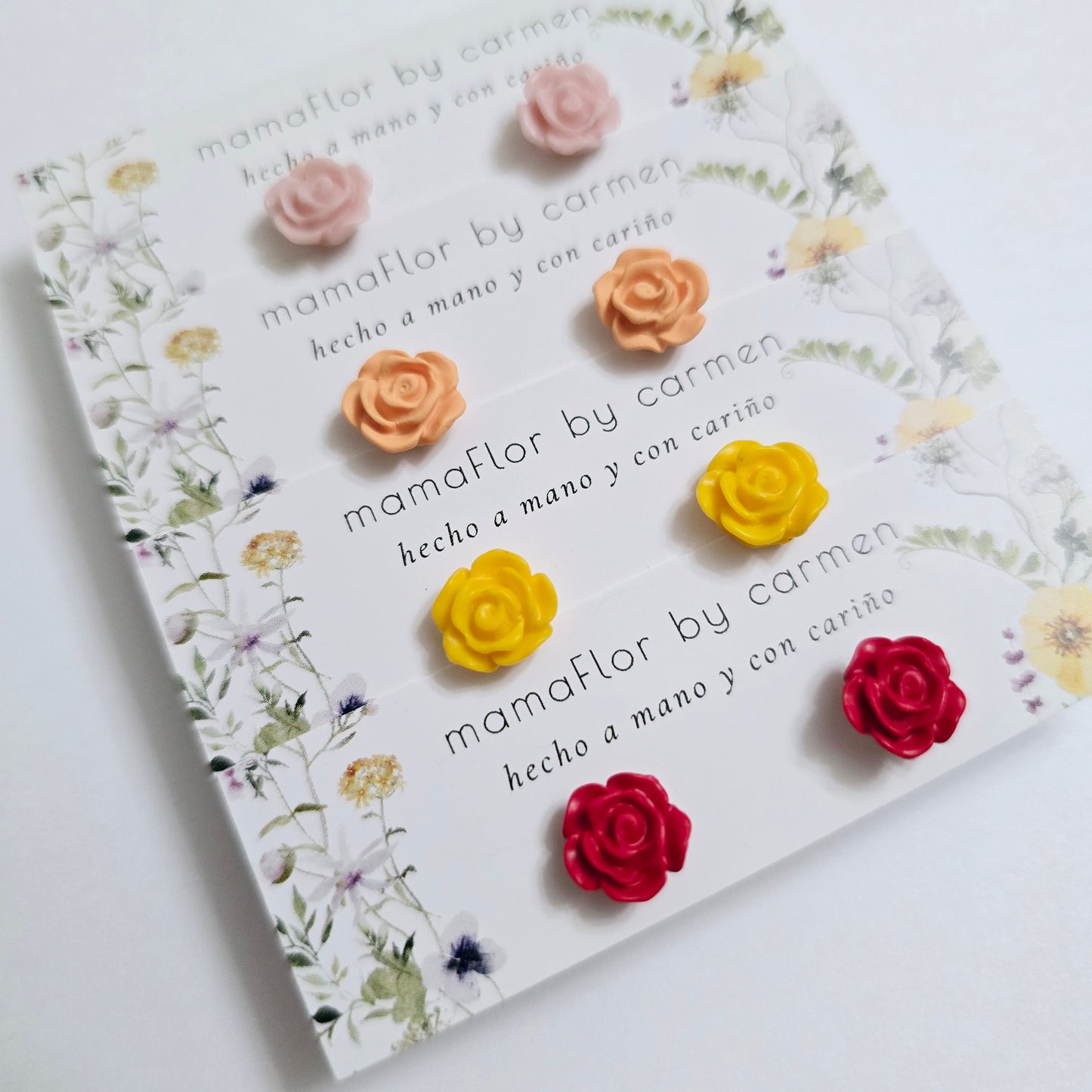 Ity Bity Rose Stud Earrings
