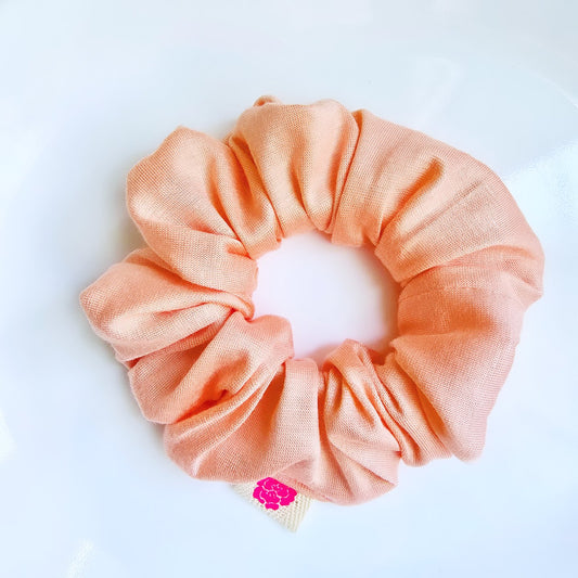 Peach Scrunchie