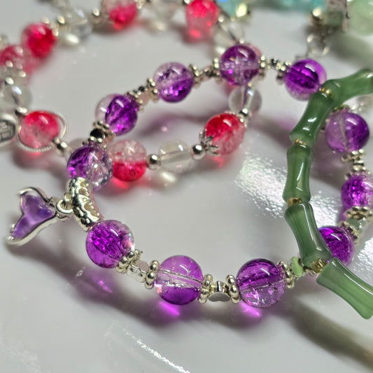 Glass Bead Charm Bracelet - Basket Reveal - TikTok LIVE Only