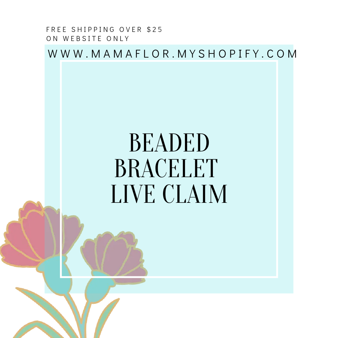 Beaded Bracelet - TikTok LIVE Claim