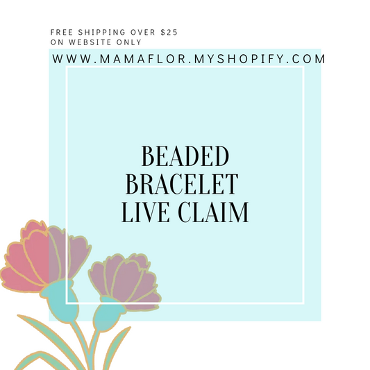 Beaded Bracelet - TikTok LIVE Claim