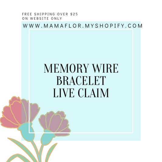 Memory Wire Bracelet - TikTok LIVE Claim