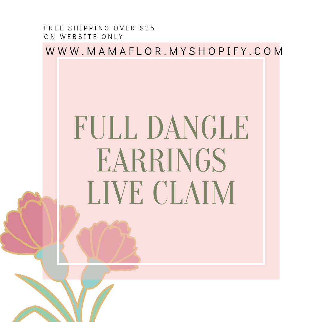 FULL Dangle Earrings - TikTok LIVE Claim