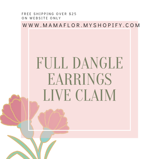FULL Dangle Earrings - TikTok LIVE Claim