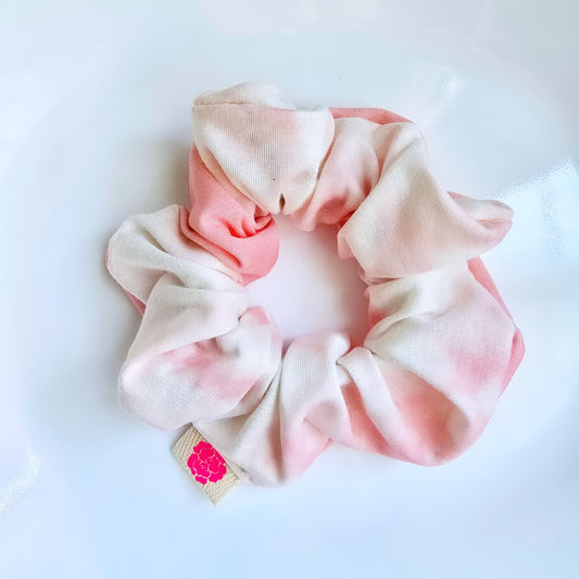 Tie-Dye Pink Scrunchie